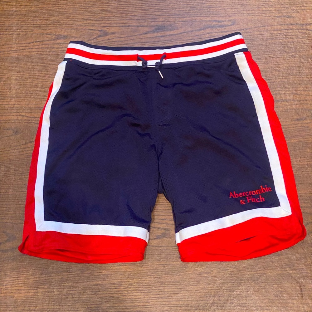 A&F Men’s Mesh Shorts, Size S, EUC